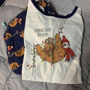 Sloth Pajamas